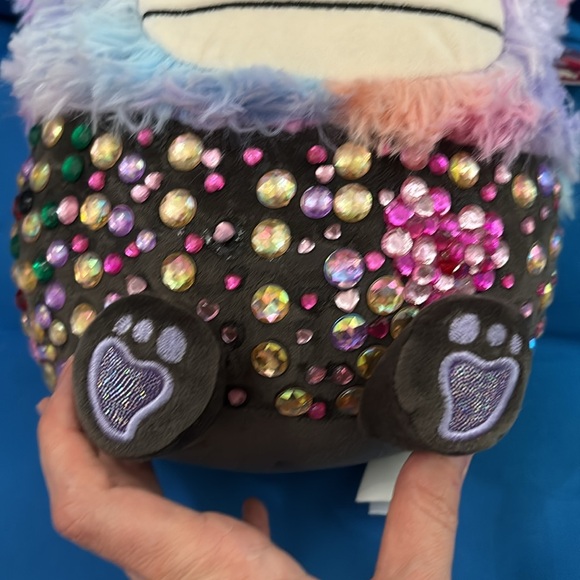 Original SquishMallows Named Frumpy Size 8 “ Inch Bigfoot Valentines Day NWTS - Picture 7 of 14